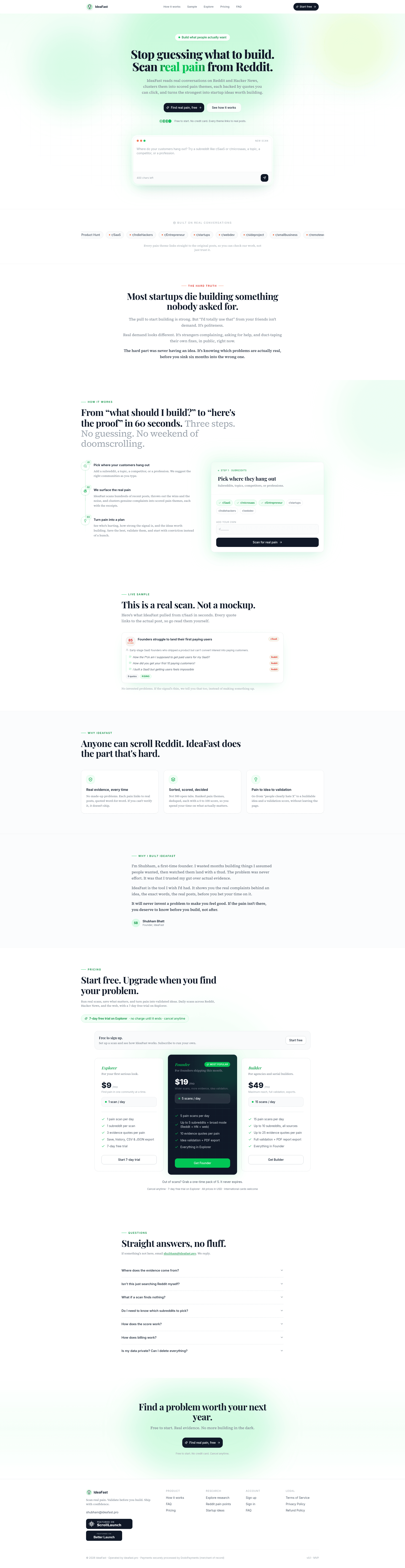 IdeaFast screenshot