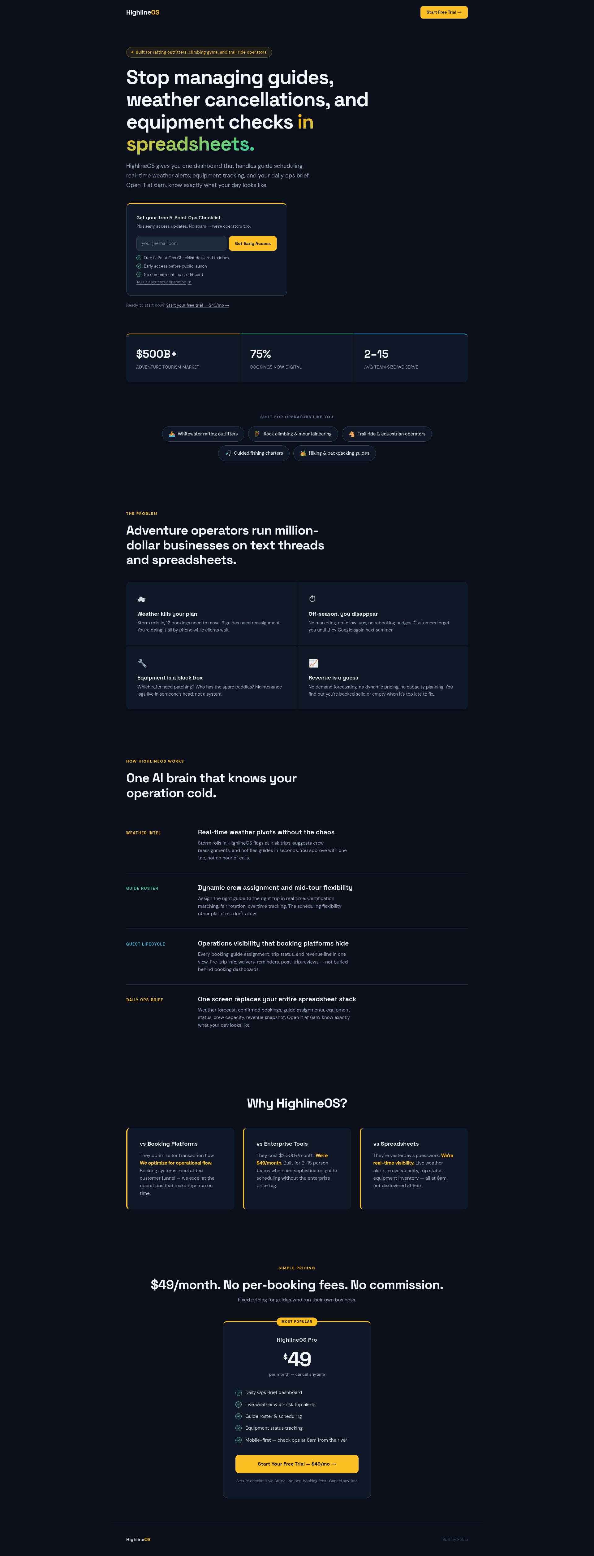 HighlineOS screenshot